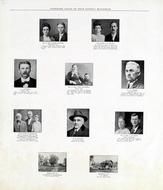 Frank Kersten, Hilton, Brunsell, Fred Brunsell, Andrew, John Maxworth, Howard, Rock County 1917